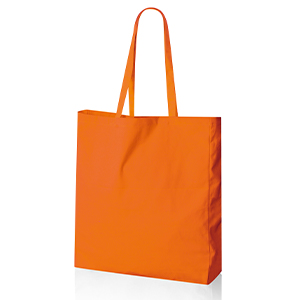Shopper personalizzata in cotone 220gr cm 38x42x8 Legby S'Bags OSAKA M20053 - Arancio