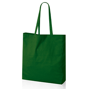 Shopper personalizzata in cotone 220gr cm 38x42x8 Legby S'Bags OSAKA M20053 - Verde Scuro