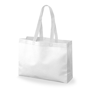 Borsa tnt personalizzata cm 35x25x10 Legby S'Bags OMORI M20064 - Bianco