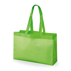 Shopper personalizzata in tnt cm 32x20x9 Legby S'Bags AKITA M20065 - Verde Chiaro