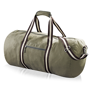 Borsa weekend in canvas Legby Vagamondo KRUGER M20204 - Verde Scuro