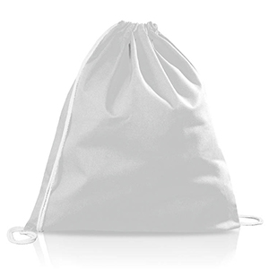 Zainetti a sacca S'Bags by Legby ISI-COTTON Colorati M20560 - Bianco