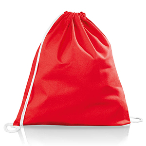 Sacca zaino personalizzata in cotone Legby S'Bags ISI-COTTON M20560 - Rosso