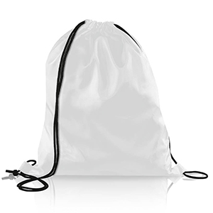Zainetti a sacca S'Bags by Legby ISI-RPET M20561 - Bianco
