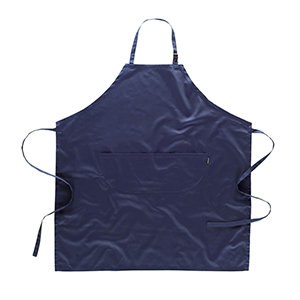 Grembiule da cucina personalizzato in policotone Workteam M502 - Blu Navy