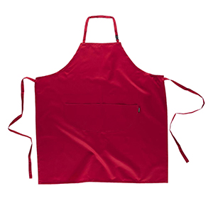 Grembiule da cucina personalizzato in policotone Workteam  M502 - Rosso