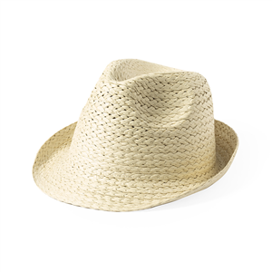 Cappello sombrero personalizzato in materiale sintetico GRETEL MKT1037 - Naturale
