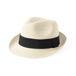 Cappello sombrero personalizzato in materiale sintetico RANYIT MKT1039 - Naturale
