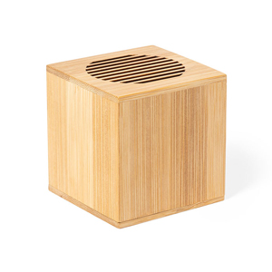 Cassa Bluetooth personalizzata in bamboo TEODEN MKT1143 - Neutro