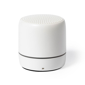 Cassa Bluetooth personalizzata in ABS riciclato MEDRAN RCS MKT1151 - Bianco