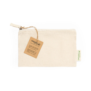 Necessaire in cotone organico PLUMOK MKT1169 - Naturale