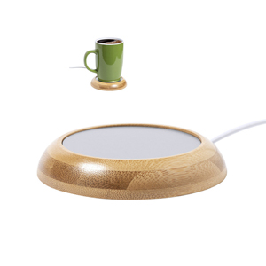 Scaldatazza in bamboo con alimentazione usb LIGRANT MKT1200 - Neutro