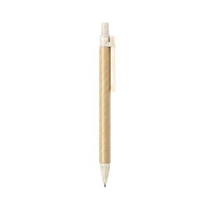 Penna personalizzata in cartone riciclato e legno NAZGUN MKT1228 - Neutro