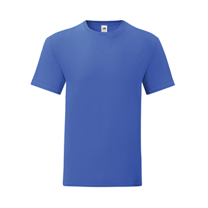 T-Shirt personalizzata uomo in cotone 150 gr Fruit of the Loom ICONIC MKT1324 - Blu