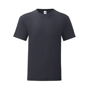 T-Shirt personalizzata uomo in cotone 150 gr Fruit of the Loom ICONIC MKT1324 - Navy scuro