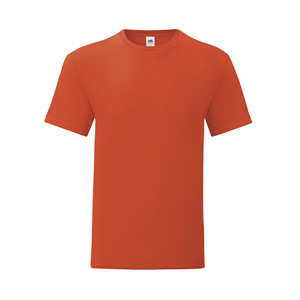 T-Shirt personalizzata uomo in cotone 150 gr Fruit of the Loom ICONIC MKT1324 - Arancio scuro