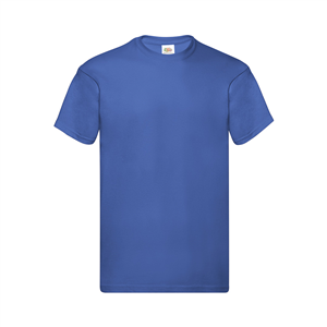 Maglietta promozionale uomo in cotone 150 gr Fruit of the Loom ORIGINAL T MKT1333 - Blu