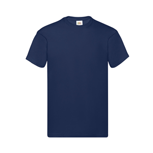 Maglietta promozionale uomo in cotone 150 gr Fruit of the Loom ORIGINAL T MKT1333 - Blu Navy