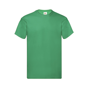 Maglietta promozionale uomo in cotone 150 gr Fruit of the Loom ORIGINAL T MKT1333 - Verde