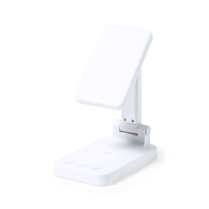 Lampada pieghevole con base di ricarica wireless CIRGUX MKT1427 - Bianco