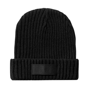 Cappello personalizzato invernale in acrilico SELSOKER MKT1442 - Nero