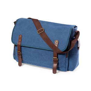 Borsa portadocumenti in tela GIBSON MKT1448 - Blu Navy