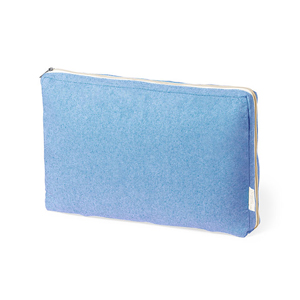 Custodia pc portatile in cotone riciclato DRIFT MKT1449 - Blu