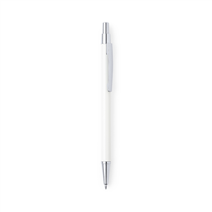 Penna sfera in alluminio riciclato PATERSON MKT1484 - Bianco
