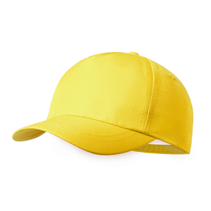 Cappellino bimbo personalizzato in rpet 5 pannelli RICK MKT1534 - Giallo