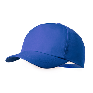 Cappellino bimbo personalizzato in rpet 5 pannelli RICK MKT1534 - Blu