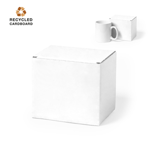 Scatola da regalo in cartone riciclato AVIDER MKT1552 - Bianco