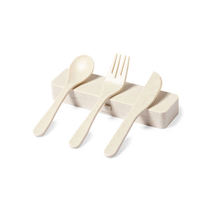 Set 3 posate DRANEL MKT1725 - Naturale