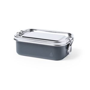 Porta pranzo in acciaio inox riciclata SHONKA MKT1741 - Grigio