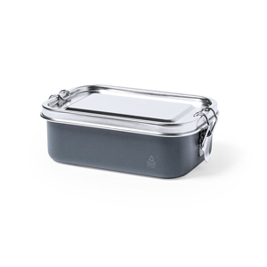 Porta pranzo in acciaio inox riciclata SHONKA MKT1741 - Grigio