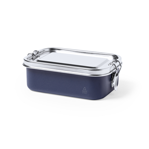 Porta pranzo in acciaio inox riciclata SHONKA MKT1741 - Blu Navy