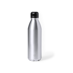 Bottiglia alluminio personalizzata riciclato 750 ml KRISTUM MKT1764 - Platino
