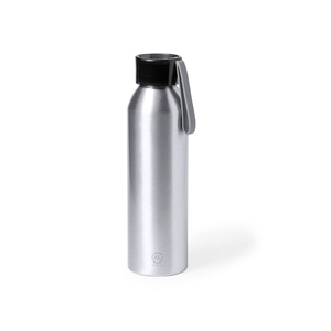 Borraccia personalizzata alluminio riciclato 650 ml YALIZ MKT1765 - Platino