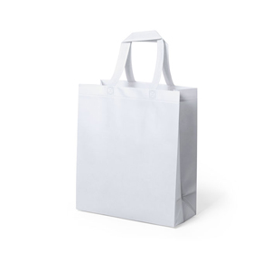 Shopper tessuto non tessuto per sublimazione cm 35x40x15 GODON MKT1831 - Bianco