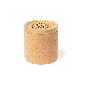 Cassa wireless personalizzata in sughero e bamboo MIRINTEX MKT1966 - Neutro