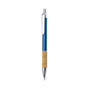 Penne personalizzate ZENET, in alluminio e sughero MKT20653 - Blu