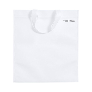 Shopper tessuto non tessuto riciclato cm 38x42 SUNTEK MKT2624 - Bianco