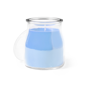 Candela aromatica in vetro SAICER MKT2702 - Blu