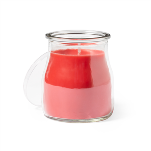 Candela aromatica in vetro SAICER MKT2702 - Rosso