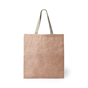 Shopper personalizzata in juta e cotone cm 38x42 DHAR MKT3047 - Naturale