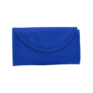 Shopper in tnt pieghevole KONSUM MKT3299 - Blu