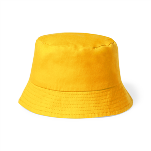 Cappello pescatore da bambino cotone TIMON MKT3342 - Giallo