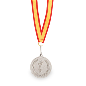 Medaglia in metallo finitura oro CORUM MKT3743 - Spagna - Silver