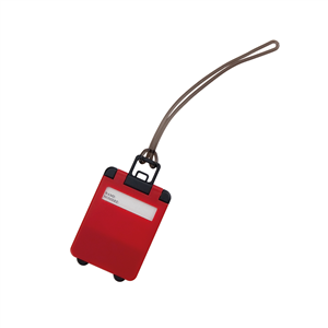 Etichetta bagaglio classica CLORIS MKT3816 - Rosso