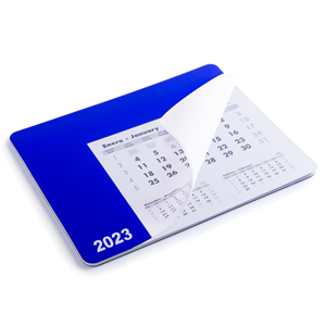 Mouse pad personalizzato con calendario RENDUX MKT3892 - Blu