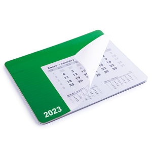 Mouse pad personalizzato con calendario RENDUX MKT3892 - Verde